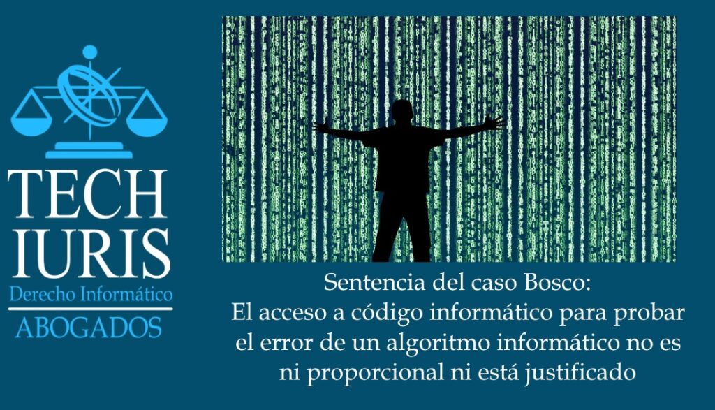 ¿Algoritmos opacos? Caso Bosco